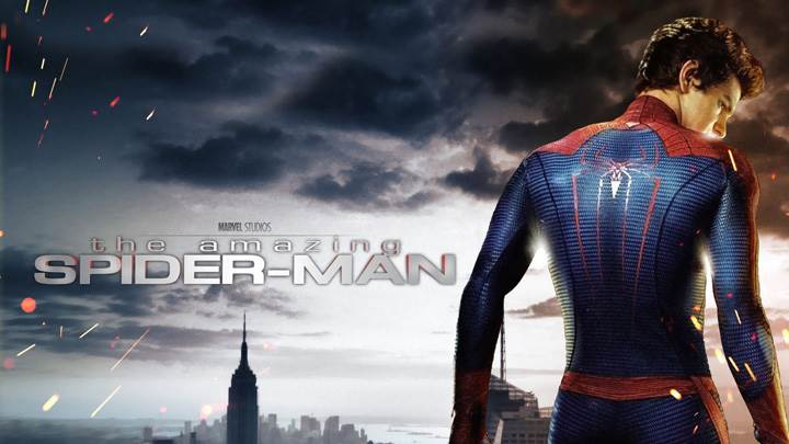 The Amazing Spider-Man – Andrew Garfield As Spider-Man Back Pose